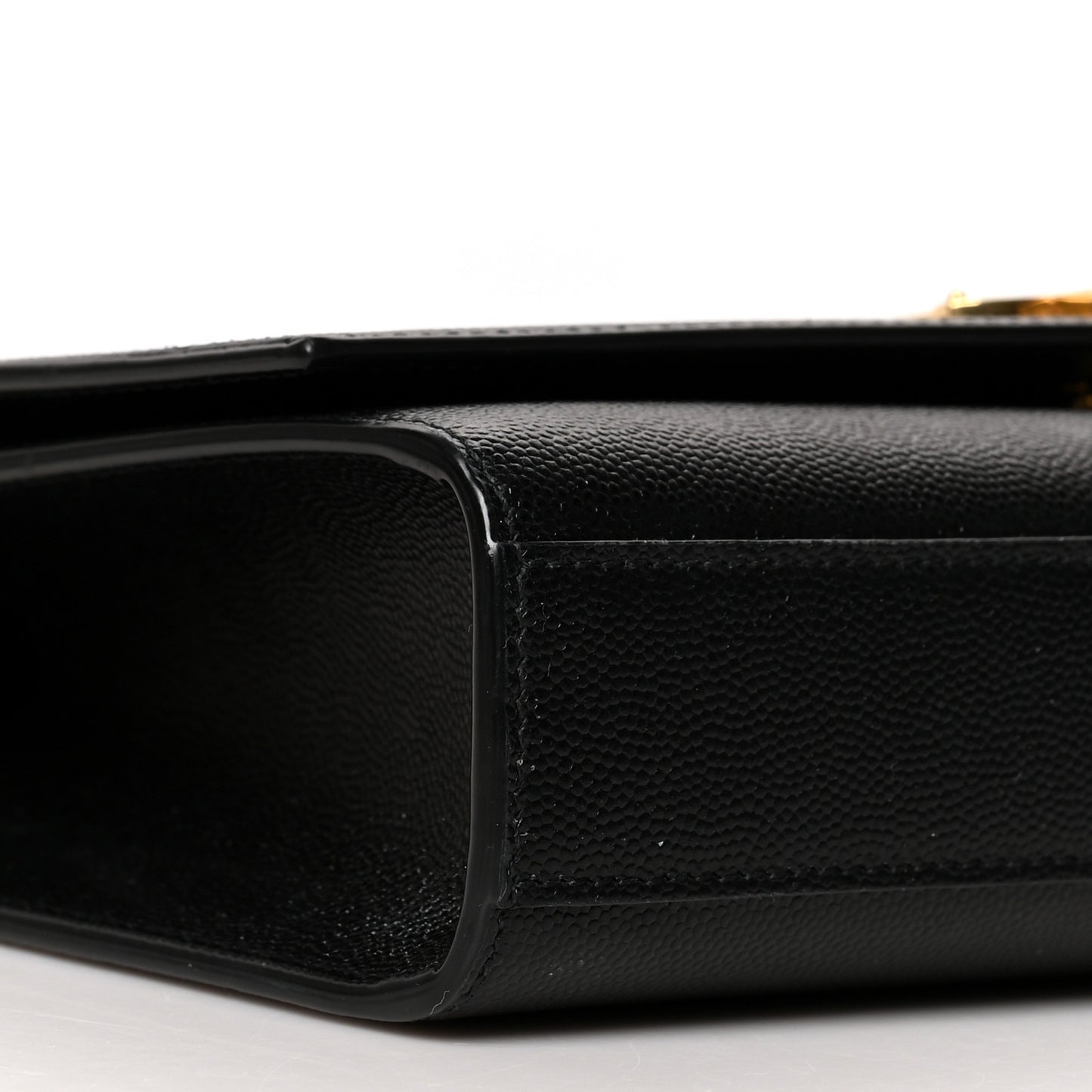 Grain De Poudre Medium Classic Monogram Kate Satchel Black