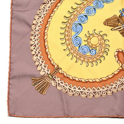 Hermes Silk Paperoles Scarf 90 4 of 6