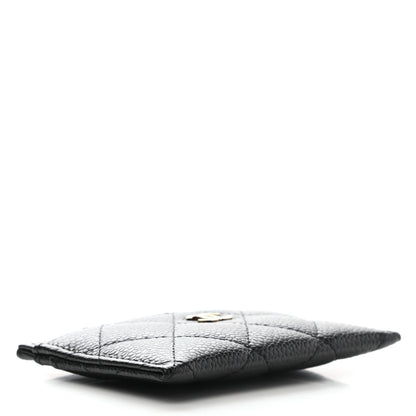 Chanel Caviar Quilted Card Holder Black 4 of 8