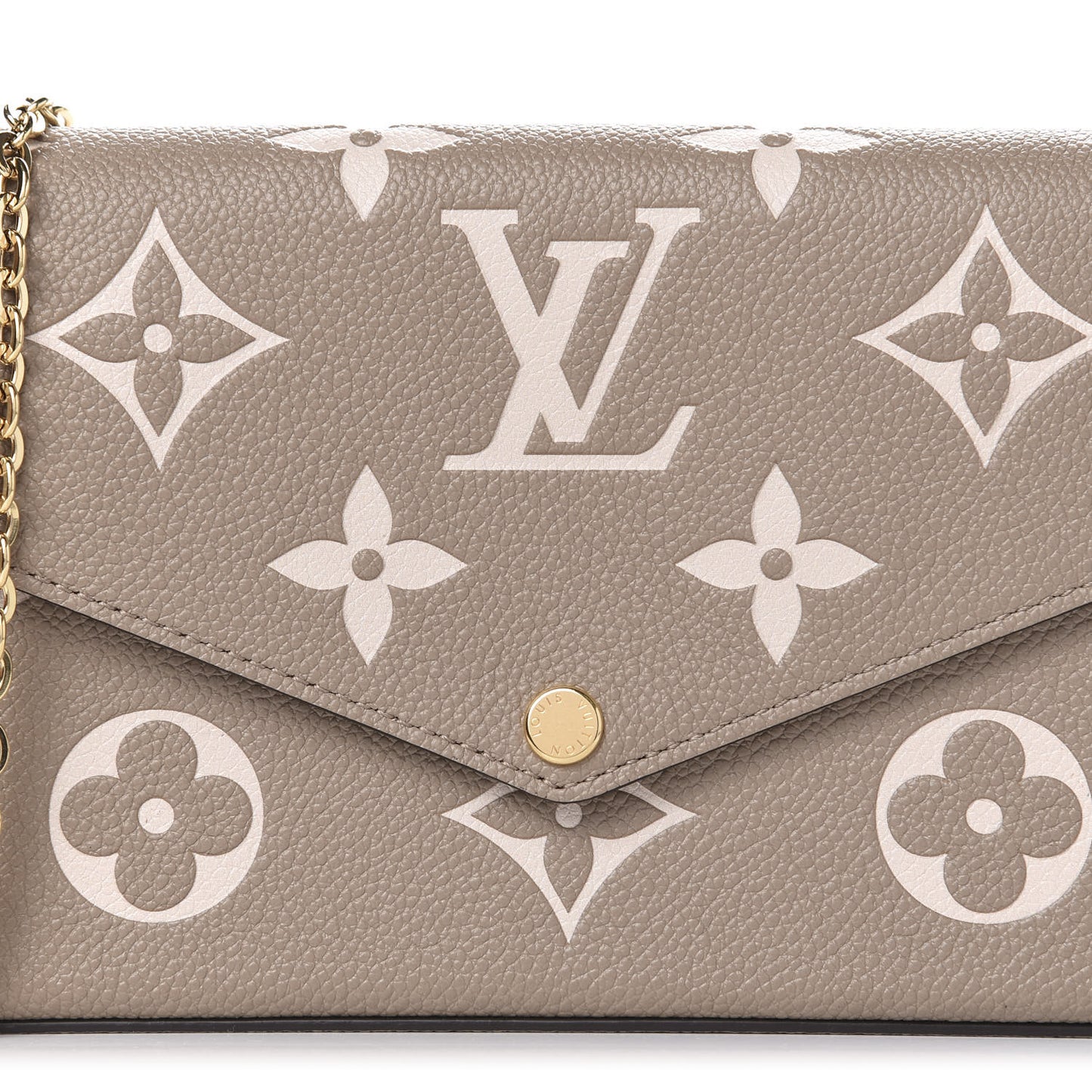 Empreinte Monogram Giant Felicie Pochette Tourterelle Creme