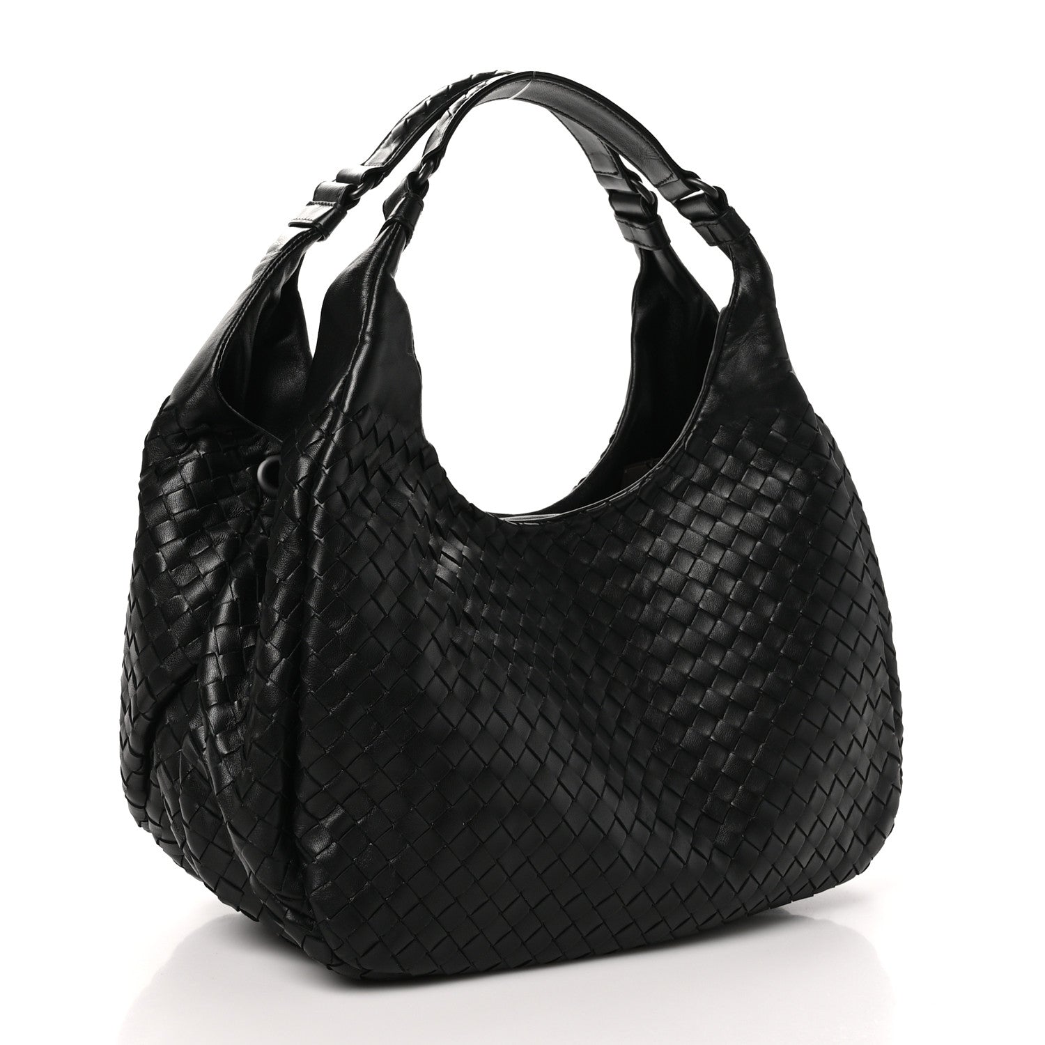 Bottega Veneta Nappa Intrecciato Medium Campana Hobo Black 4 of 10