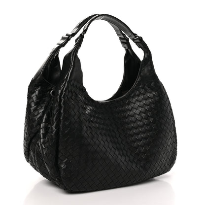 Bottega Veneta Nappa Intrecciato Medium Campana Hobo Black 4 of 10