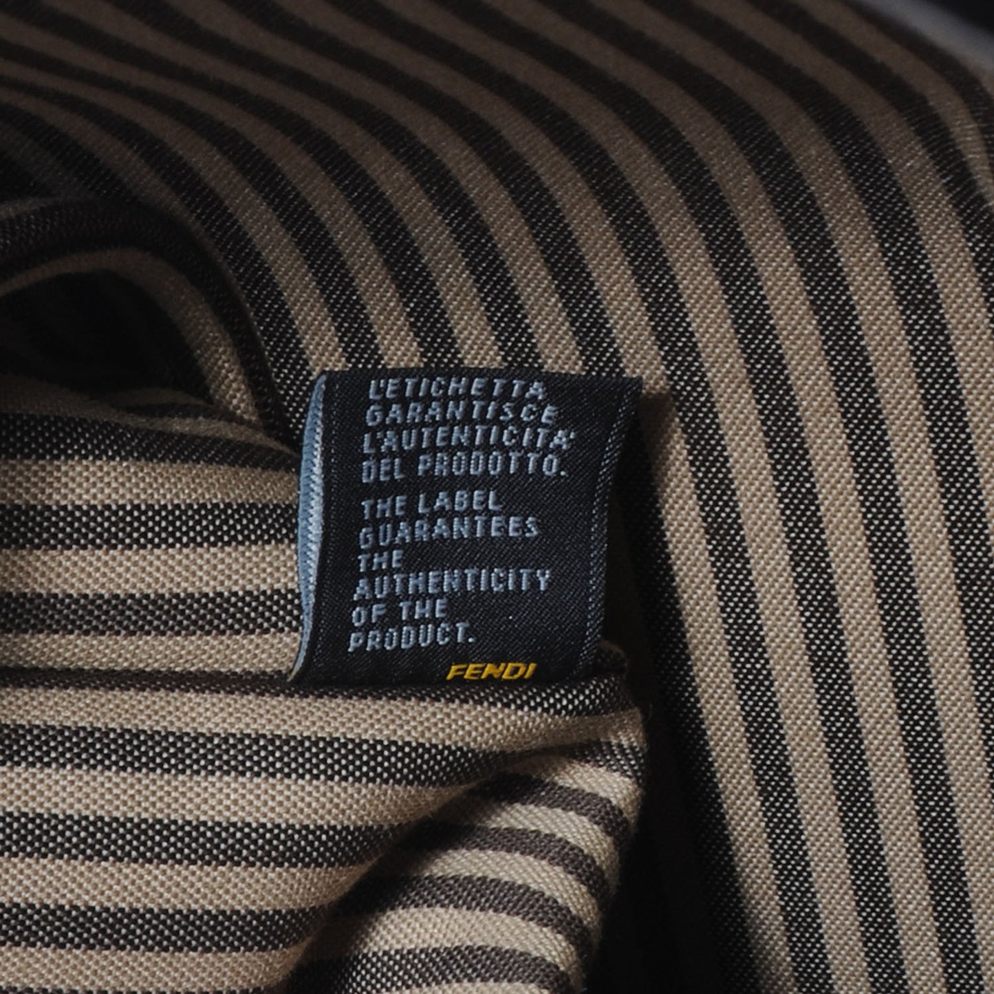 Zucca Spalmati Special Shopping Tote Tobacco