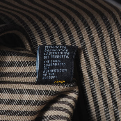 Fendi Zucca Spalmati Special Shopping Tote Tobacco 8 of 9