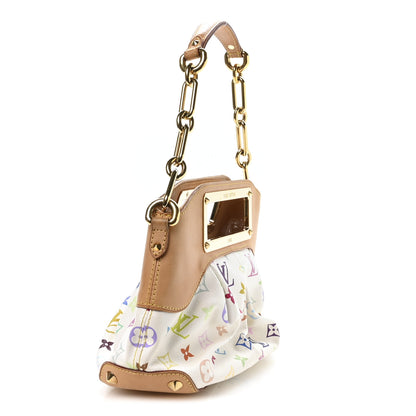 Louis Vuitton Monogram Multicolor Judy PM White 3 of 11