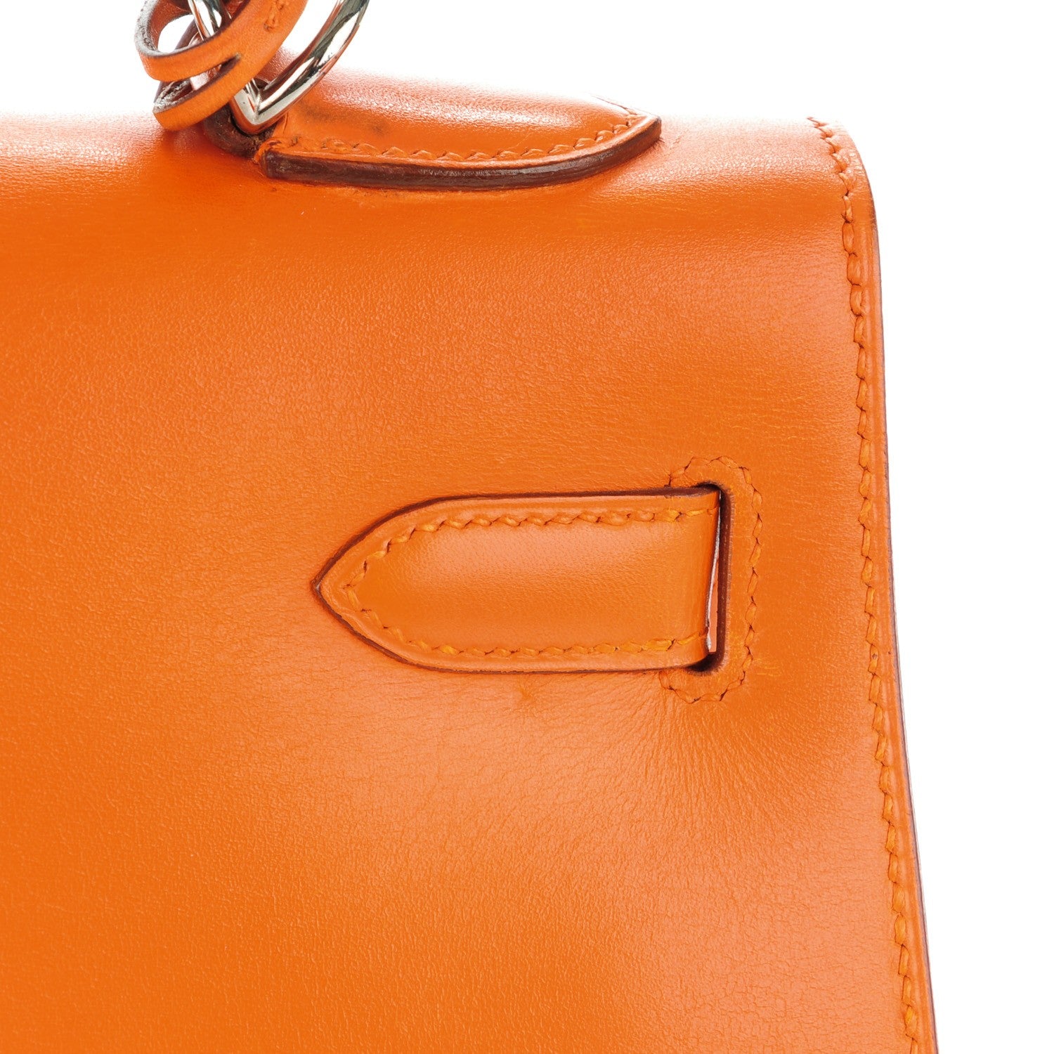 Hermes Box Kelly Sellier 32 Orange 15 of 28