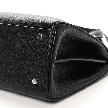 Gucci Grainy Calfskin Small Zumi Top Handle Bag Black 10 of 10