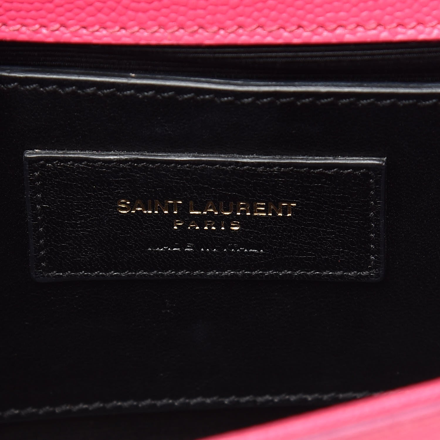 Saint Laurent Grain De Poudre Small Monogram Kate Satchel Bubblegum 9 of 13