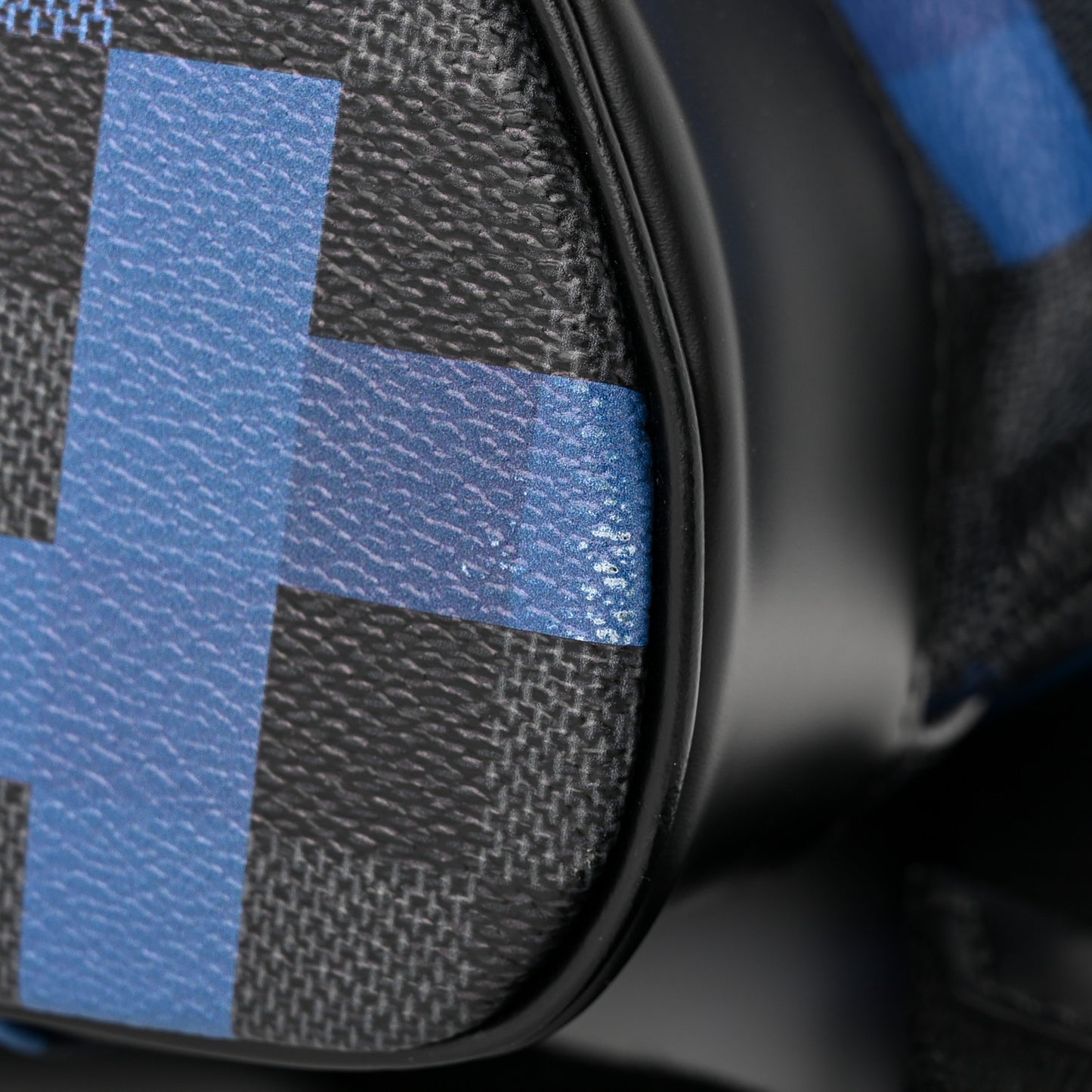 Damier Graphite Pixel Christopher PM Backpack Blue