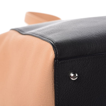 Givenchy Goatskin HDG Tri-Color Top Handle Tote Black Beige 9 of 13