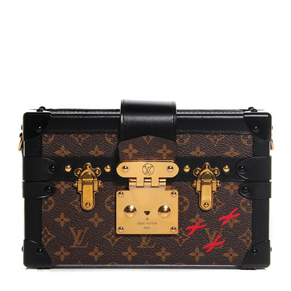 Louis Vuitton Monogram Petite Malle Black 1 of 7