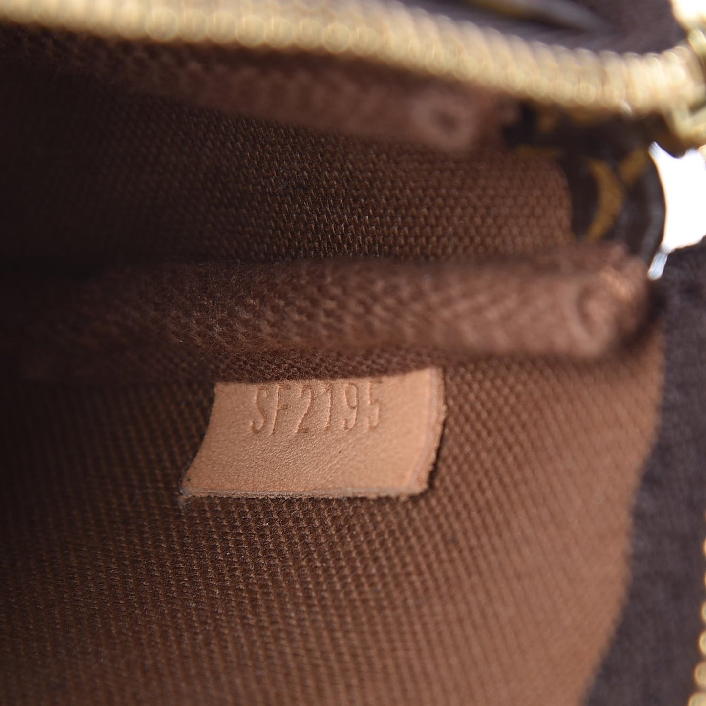 Monogram 2015 Christmas Animation Mini Pochette Accessories