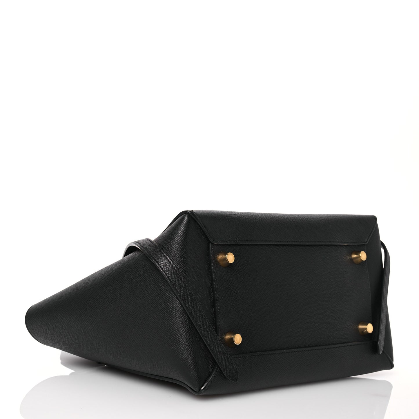Grained Calfskin Mini Belt Bag Black