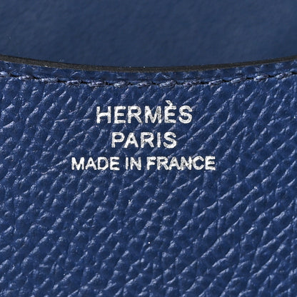 Hermes Epsom Constance Slim Wallet Bleu Saphir 7 of 7