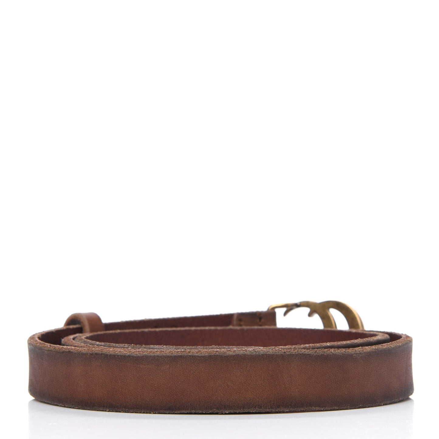 Faded Calfskin Double G 20mm Belt 80 32 Cuir