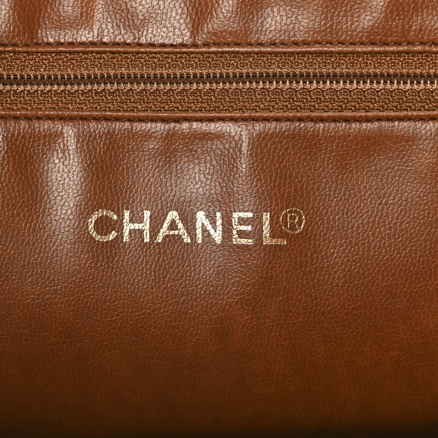 Chanel Calfskin CC Bucket Shoulder Bag Brown 5 of 8