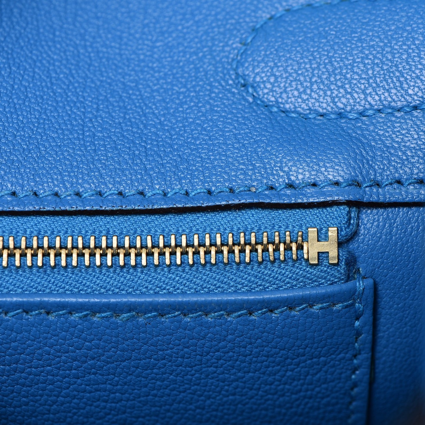 Togo Birkin 30 Bleu Zanzibar