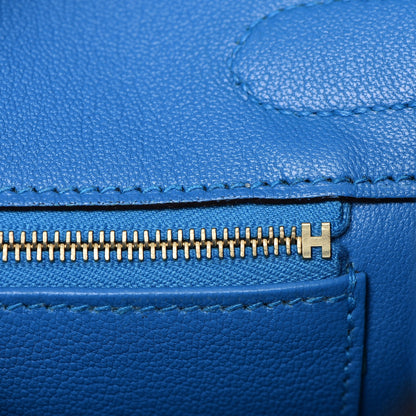 Hermes Togo Birkin 30 Bleu Zanzibar 14 of 27