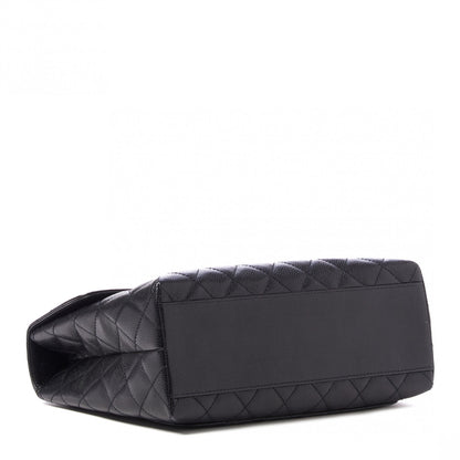 Chanel Caviar Quilted Jumbo Kelly Flap Black 4 of 11