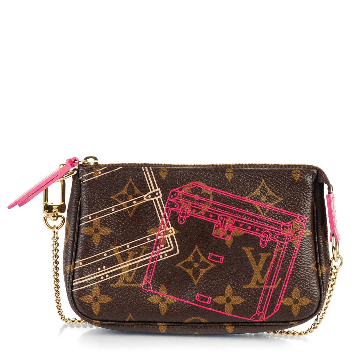 Monogram 2014 Christmas Animation Mini Pochette Accessories