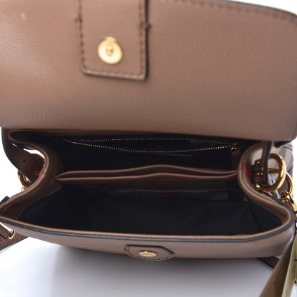 Burberry Derby Calfskin House Check Small Camberley Dark Sand 5 of 9