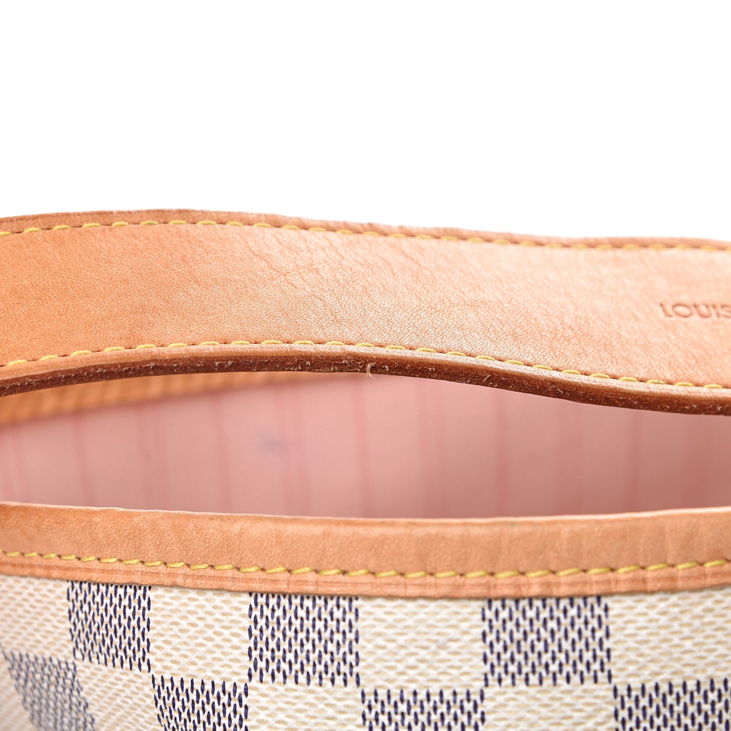 Damier Azur Delightful MM Rose Ballerine