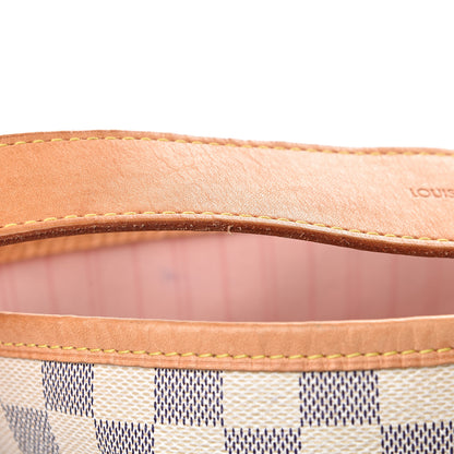 Louis Vuitton Damier Azur Delightful MM Rose Ballerine 16 of 16