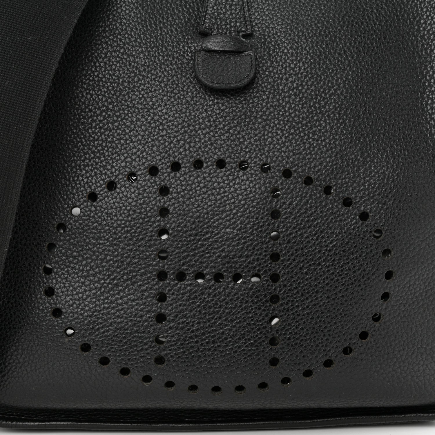 Hermes Taurillon Clemence Evelyne II GM Black 8 of 10