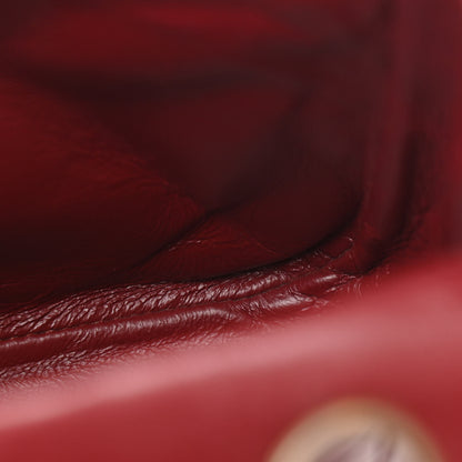 Chanel Lambskin Quilted Small Single Flap Bag Red 11 of 12