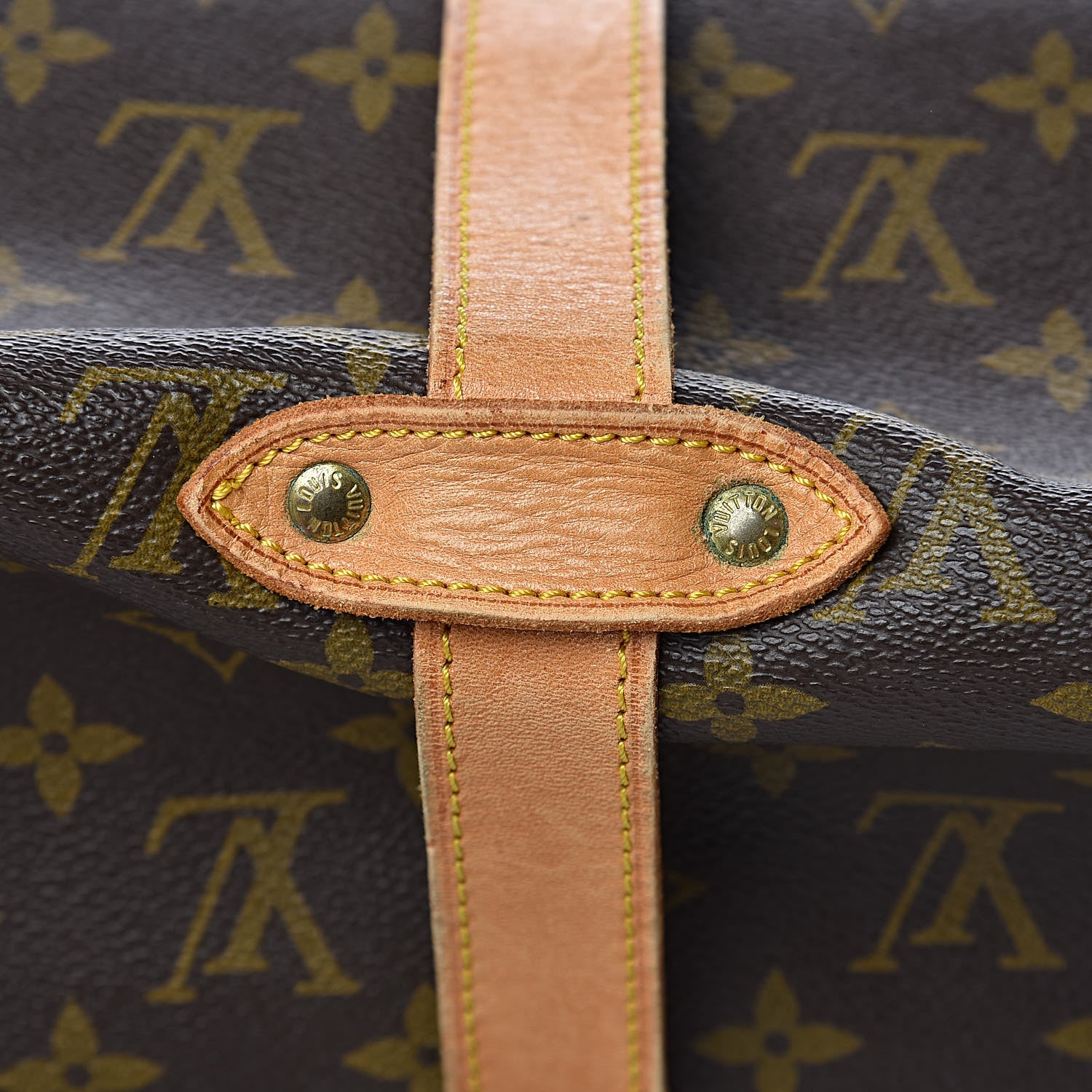 Louis Vuitton Monogram Saumur 35 17 of 18
