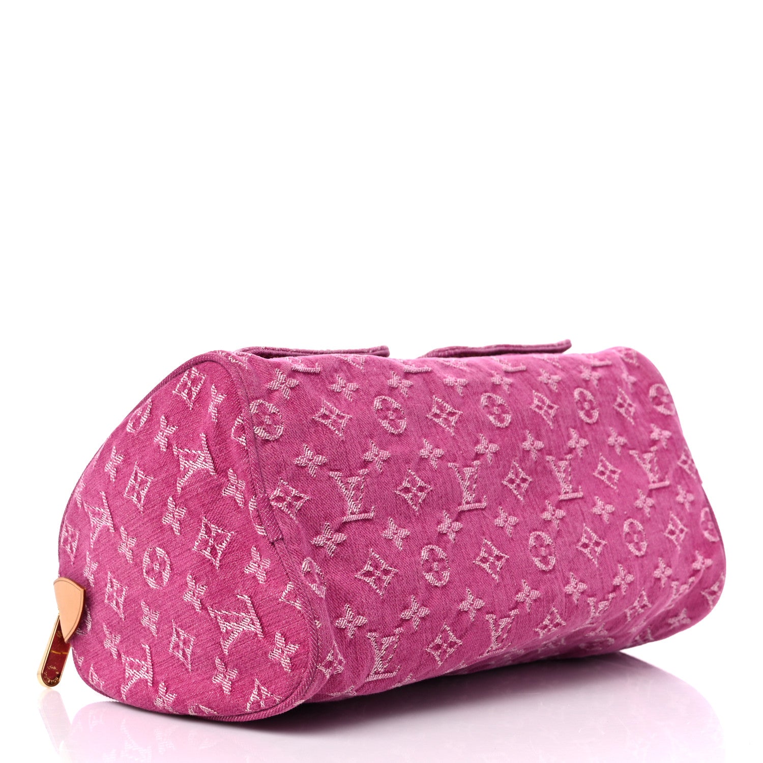 Louis Vuitton Monogram Denim Neo Speedy Fuchsia 4 of 11
