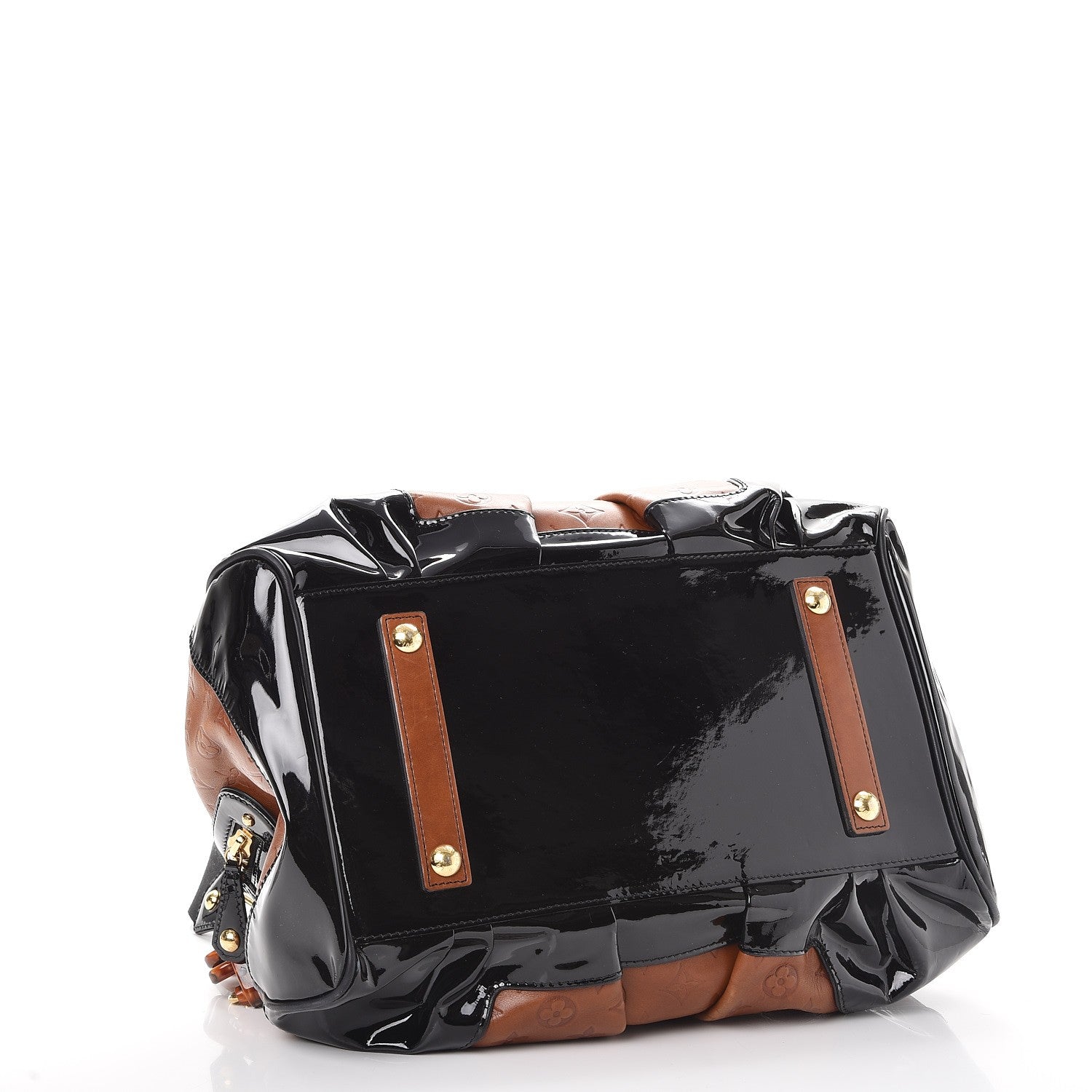 Louis Vuitton Cuir Embossed Monogram Stephen Bag Fauve 4 of 12