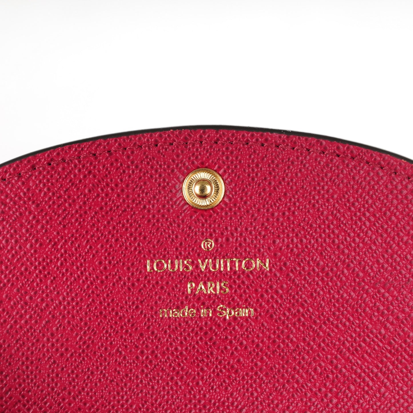 Monogram Rosalie Coin Purse Fuchsia