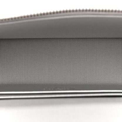 Chanel Metallic Caviar Quilted Top Handle Slim Vanity Case With Chain Silvery 5 of 11
