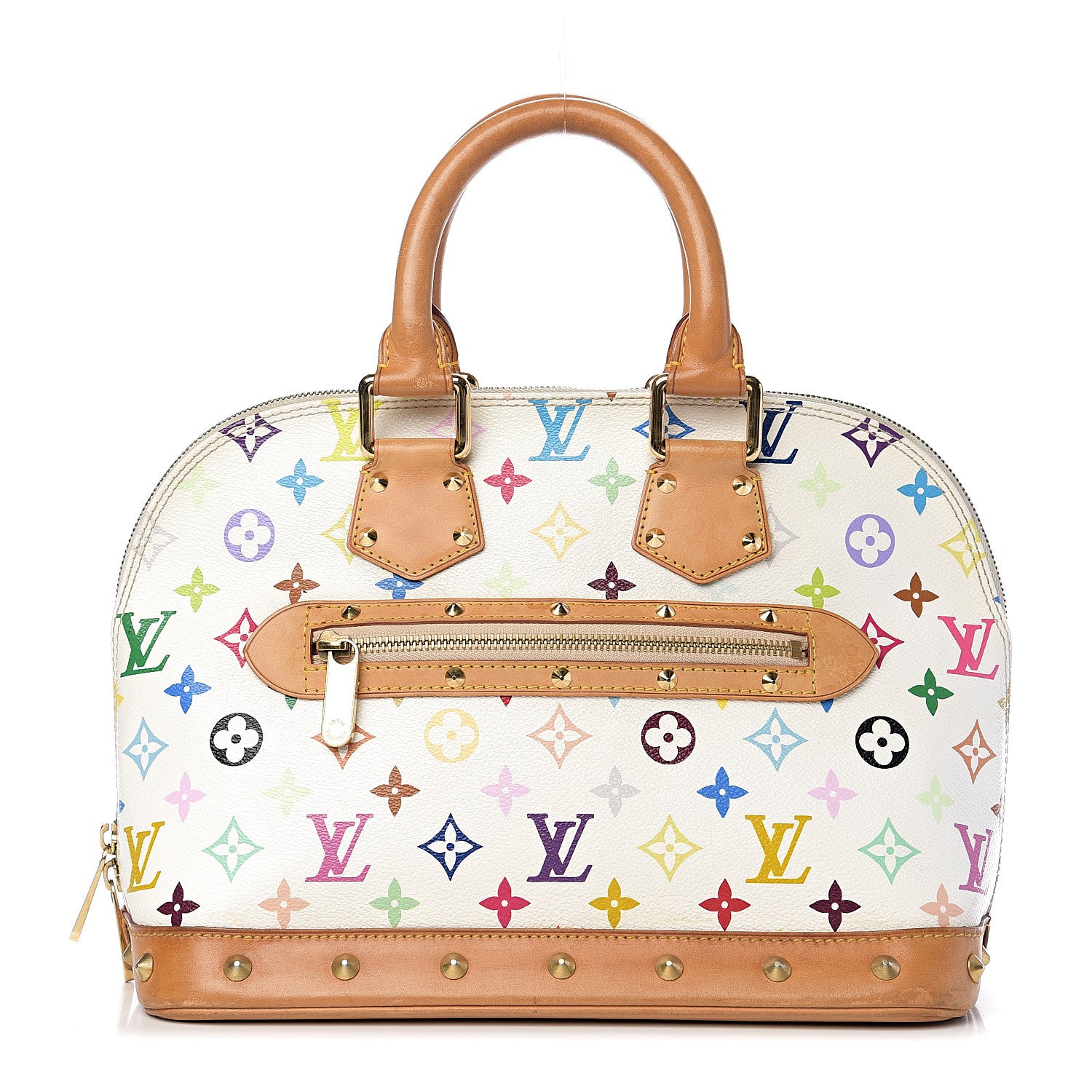 Louis Vuitton Monogram Multicolor Alma White 1 of 11