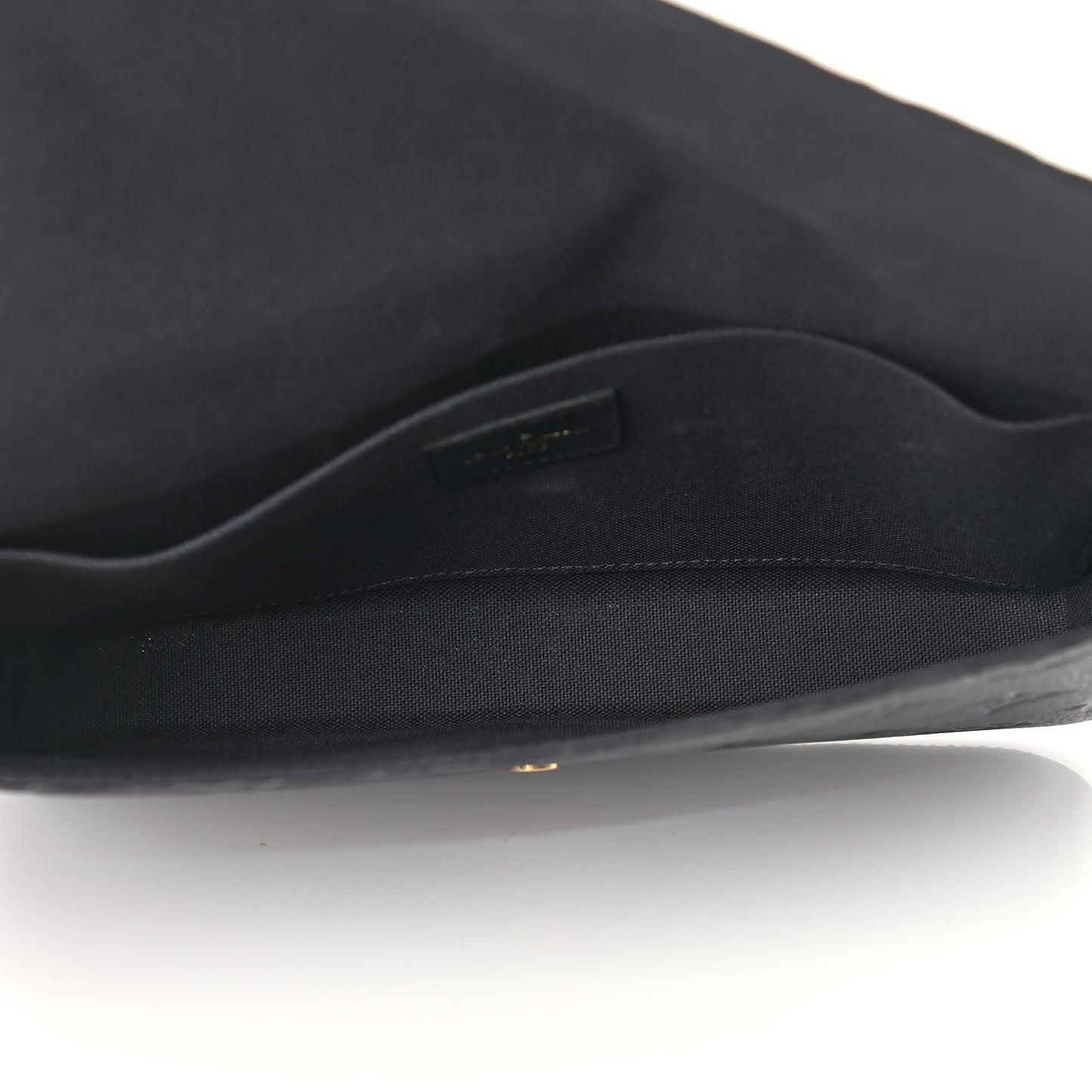 Empreinte Pochette Felicie Chain Wallet Black