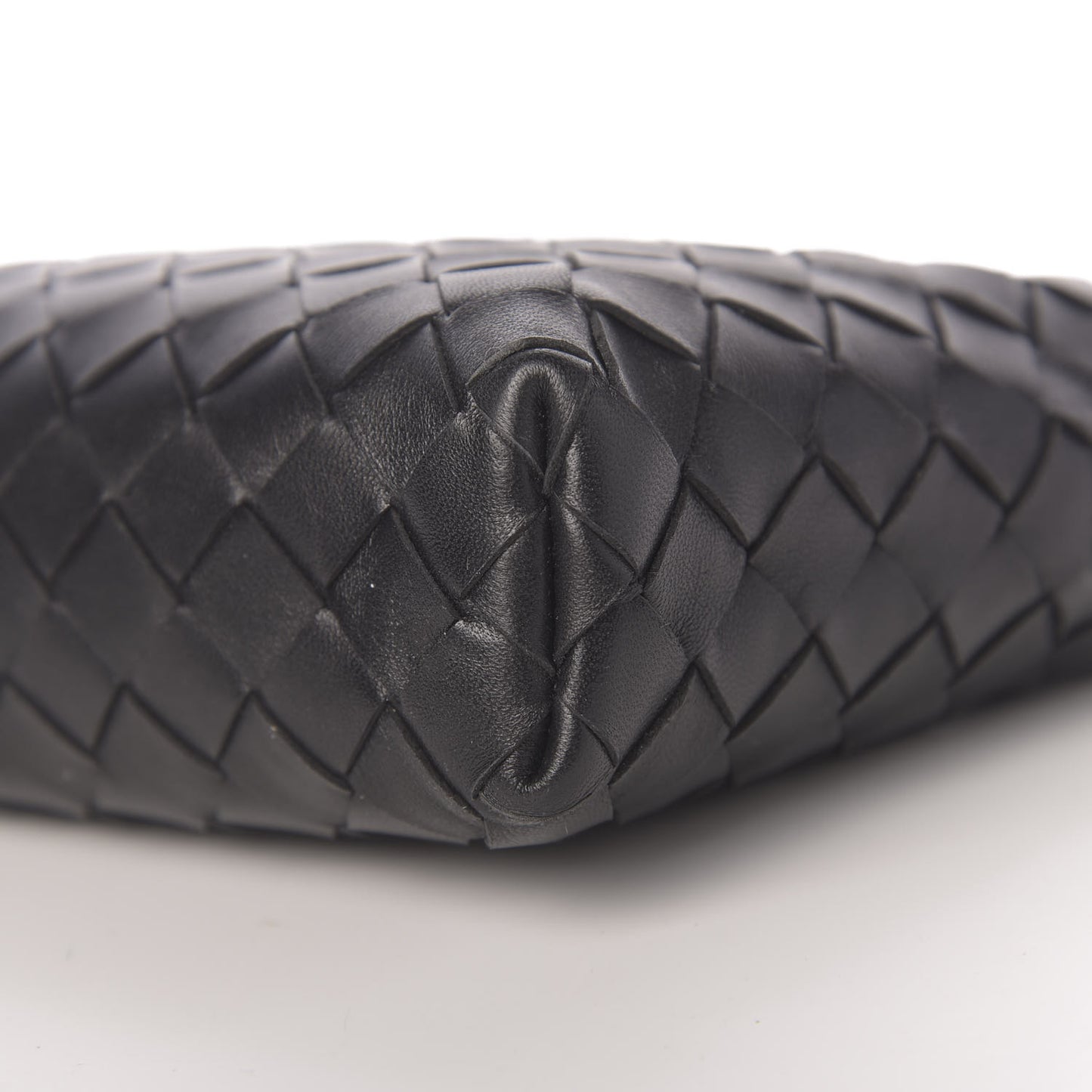 Nappa Intrecciato Crossbody Black