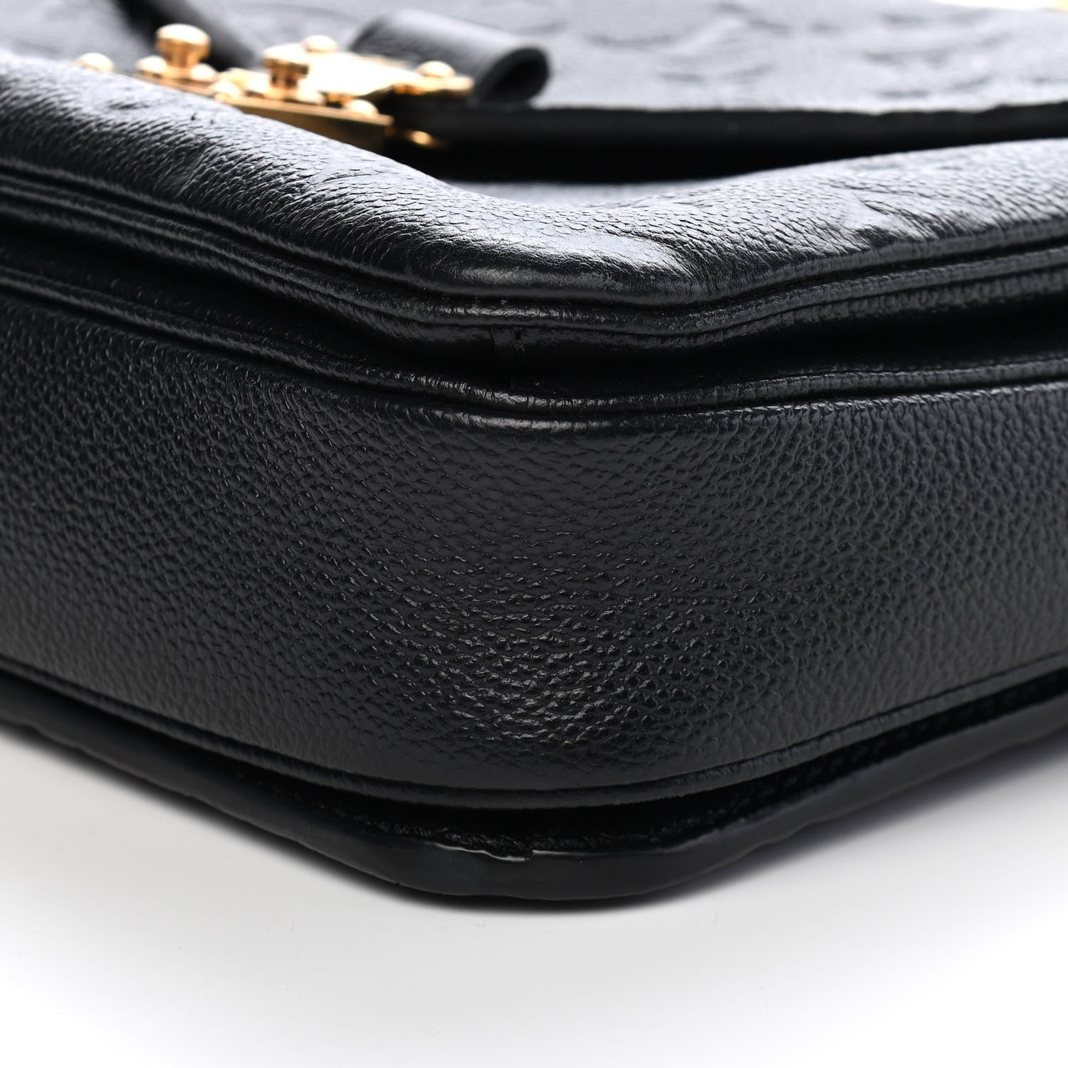 Louis Vuitton Empreinte Pochette Metis Black 9 of 9