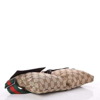 Gucci Monogram Web Belt Bag Dark Brown 4 of 7