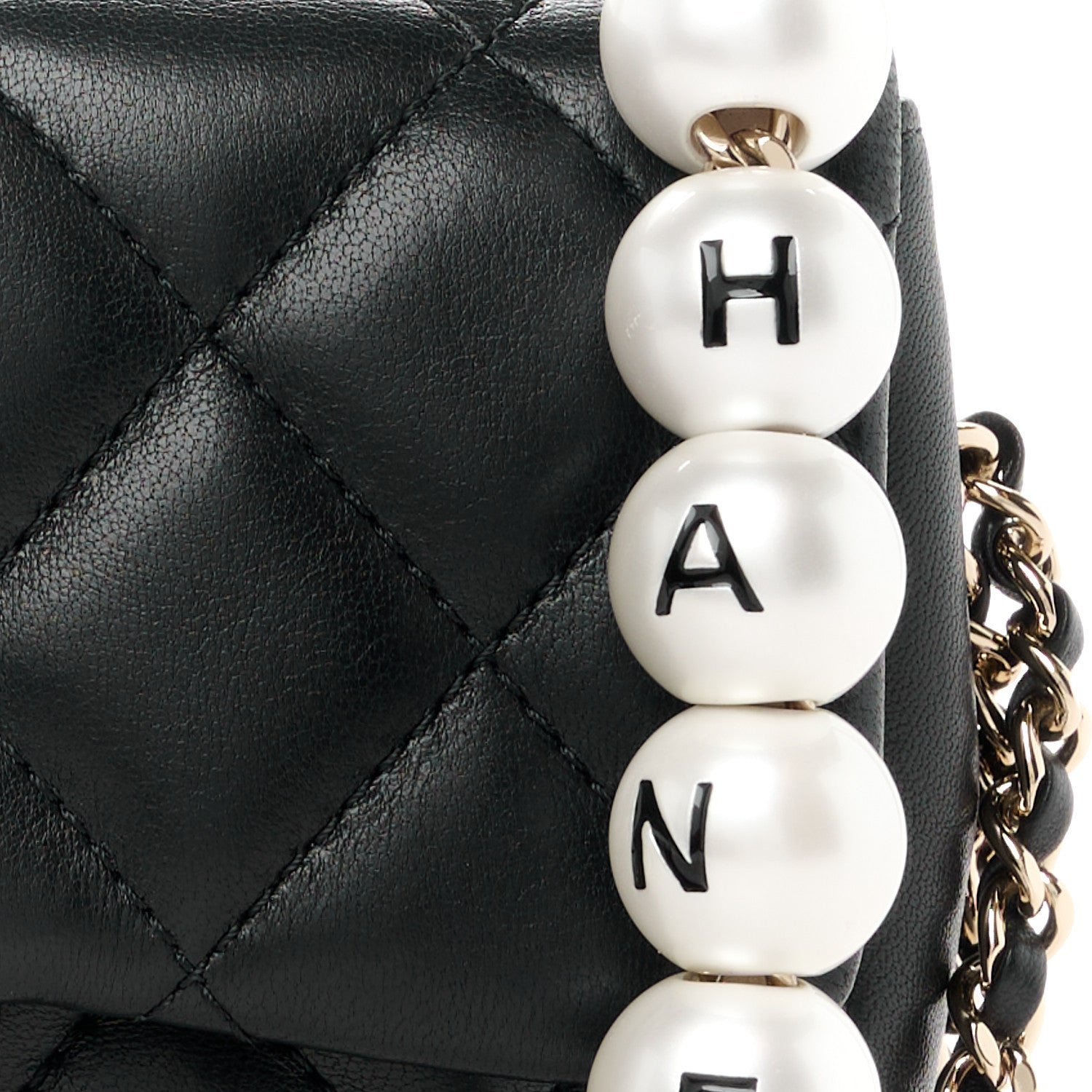Chanel Lambskin Quilted Mini My Precious Flap Black 9 of 11