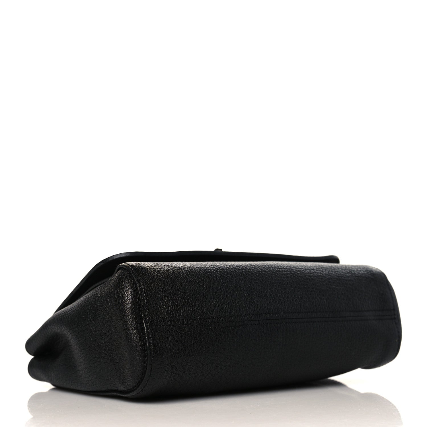 Mulberry Glossy Goatskin Small Lily Flap Black 4 of 9