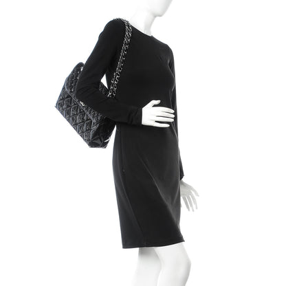 Chanel Vinyl Quilted In the Business Flap Bag Black 2 of 11