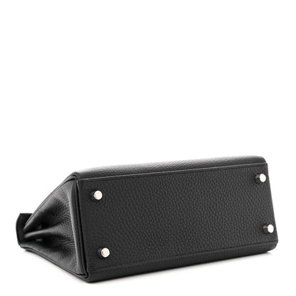 Hermes Togo Kelly Retourne 25 Black 4 of 10
