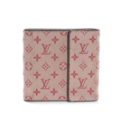 Louis Vuitton Mini Monogram Compact Wallet Cherry 1 of 7