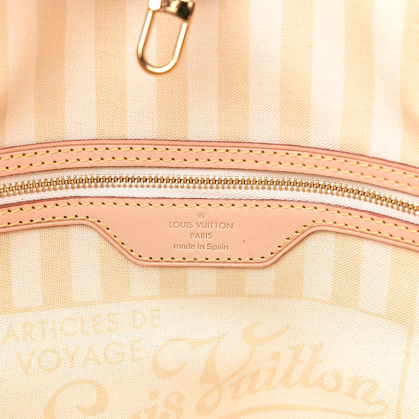 Monogram Rayures Neverfull MM