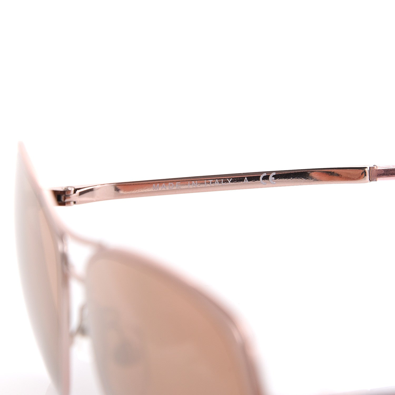 Chanel 18K Pilot Summer Sunglasses 4223 Pink Gold 6 of 7