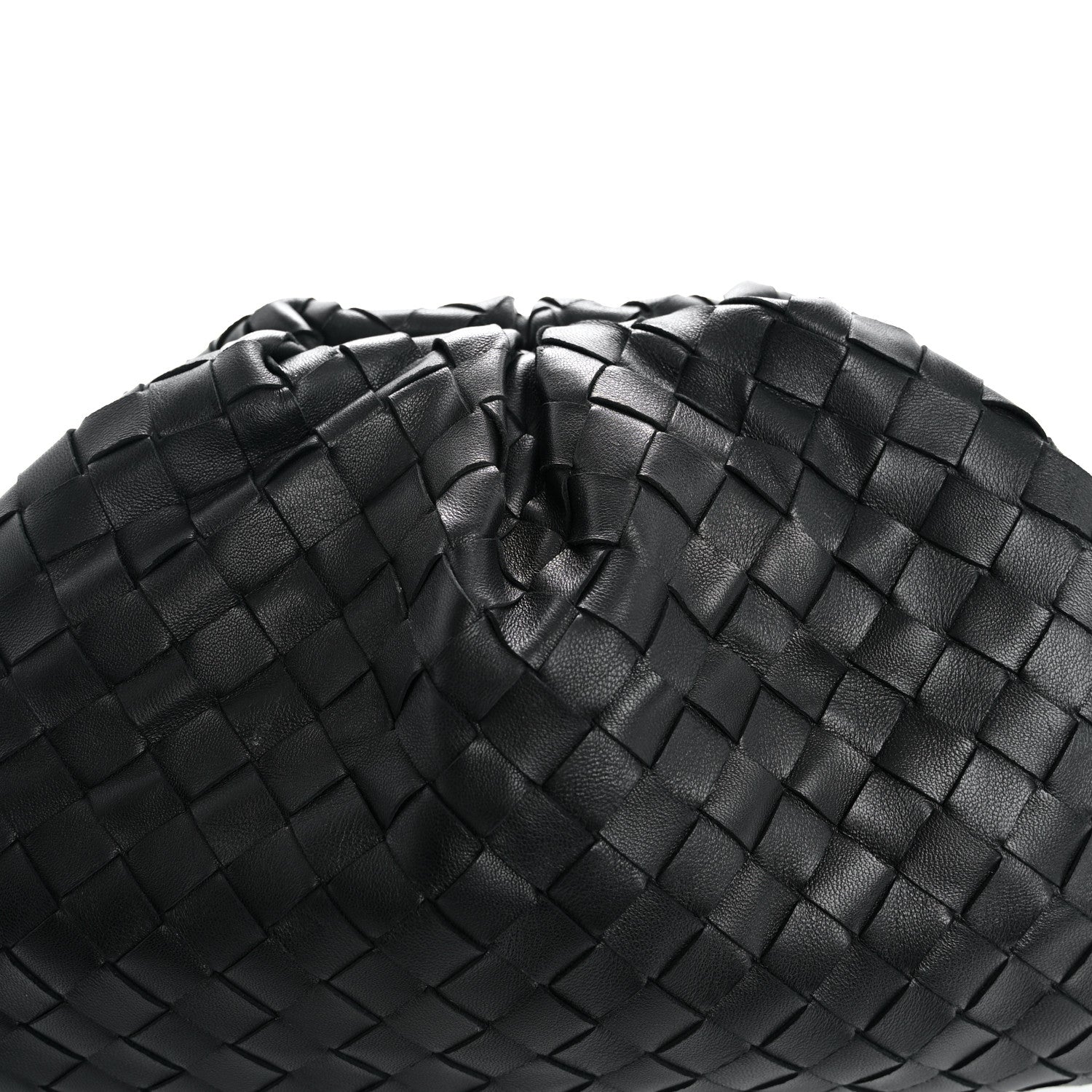 Bottega Veneta Nappa Maxi Intreccio The Pouch Oversized Clutch Black 11 of 14