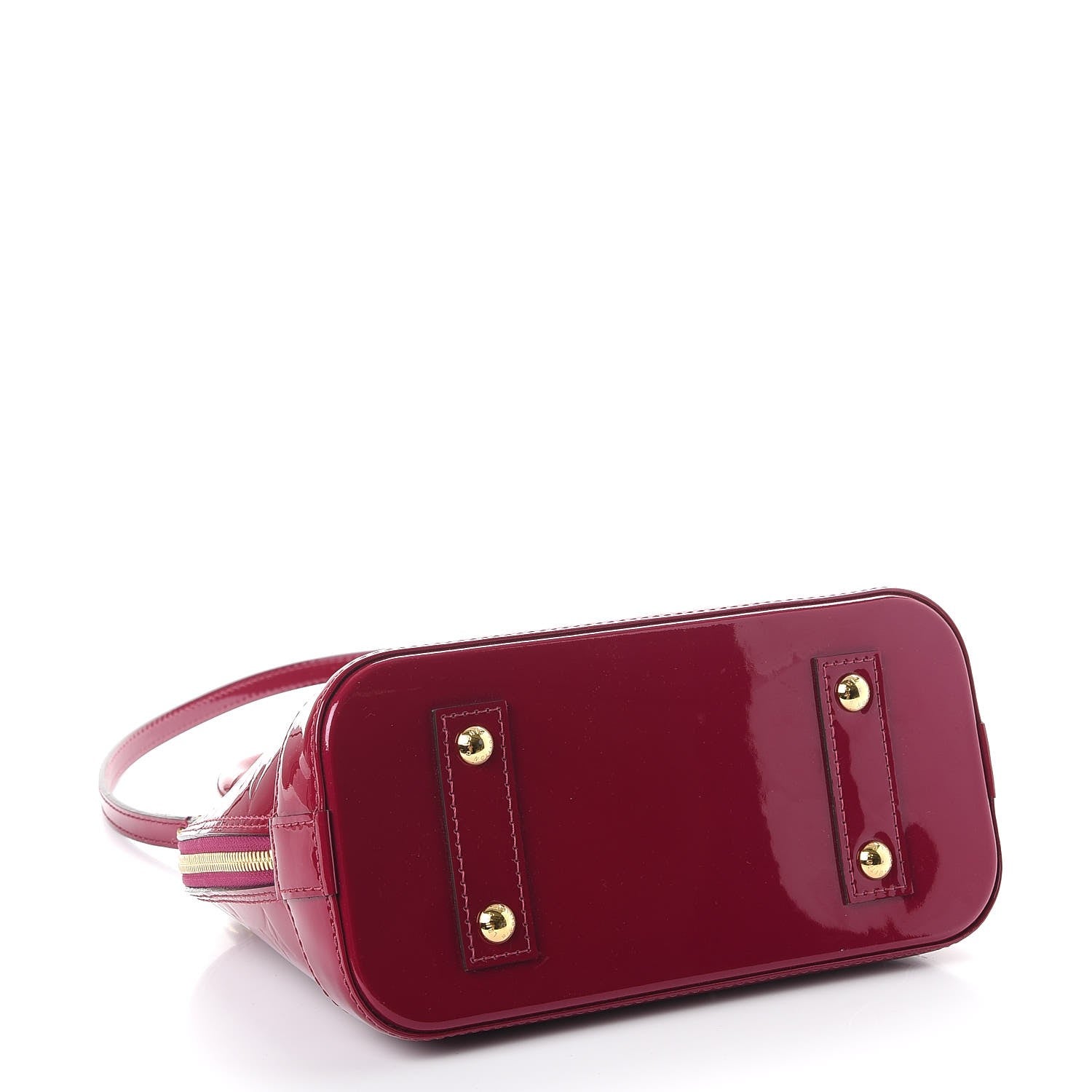 Louis Vuitton Vernis Alma BB Magenta 4 of 7