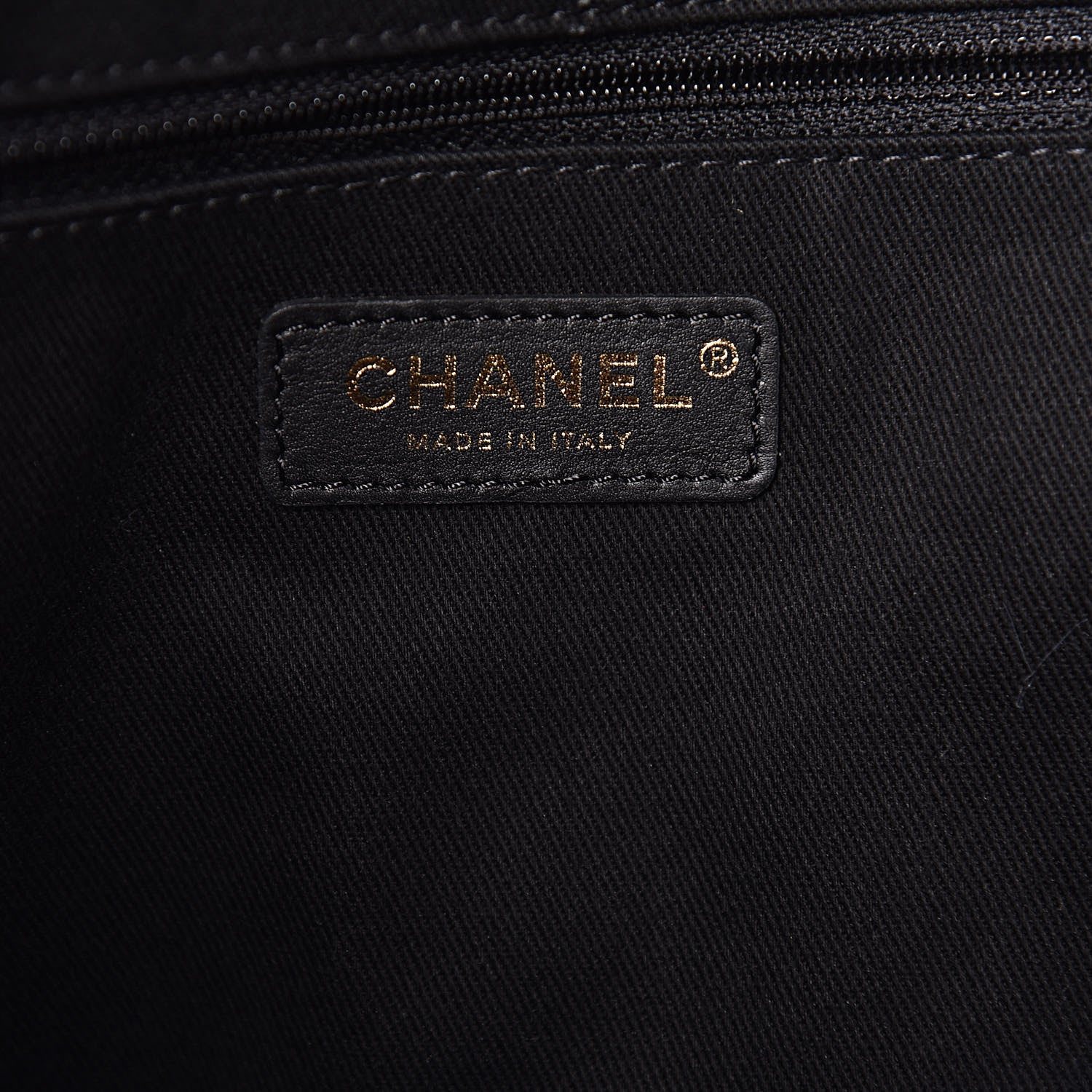 Chanel Woven Straw Raffia Small Deauville Tote Black 6 of 11