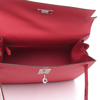 Hermes Epsom Kelly Sellier 28 Rose Extreme 5 of 10